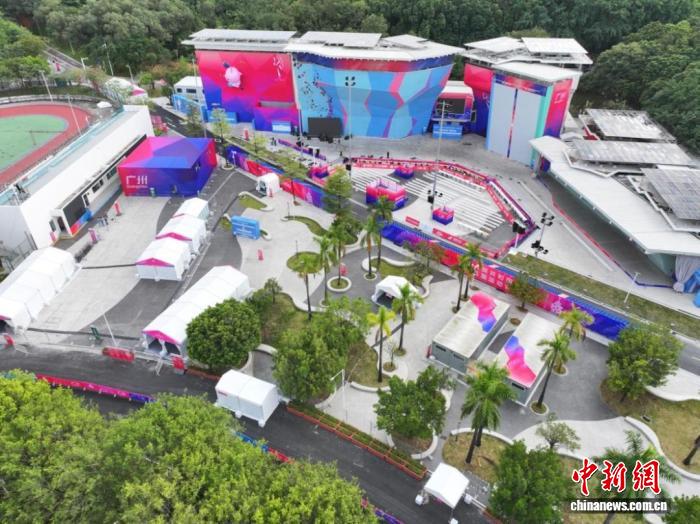 粤港澳全运会视角解码十五运广州赛区场馆色彩
